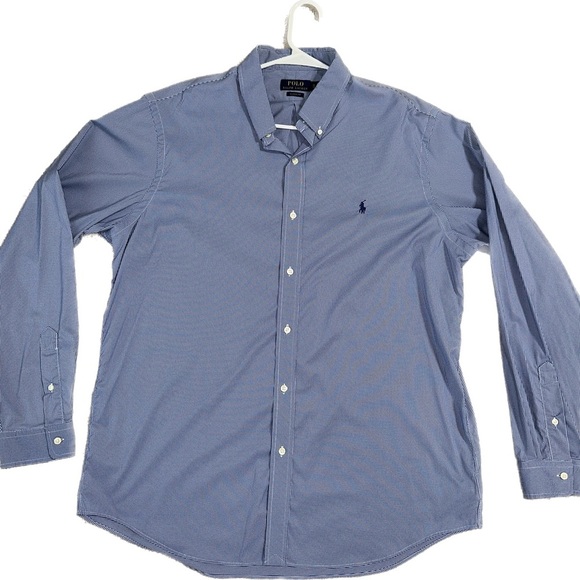 Ralph Lauren Blue Performance Shirt - Picture 1 of 4